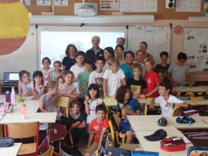 Aires Marines Educatives : rencontres avec les enfants à Séné
